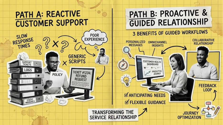 How Guided Workflows Transform the Customer Service Relationship
