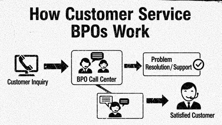 How Customer Service BPOs Work