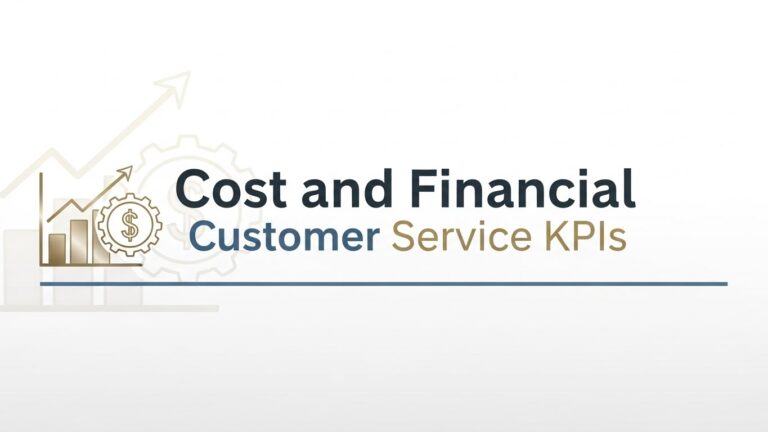 Cost and Financial Customer Service KPIs