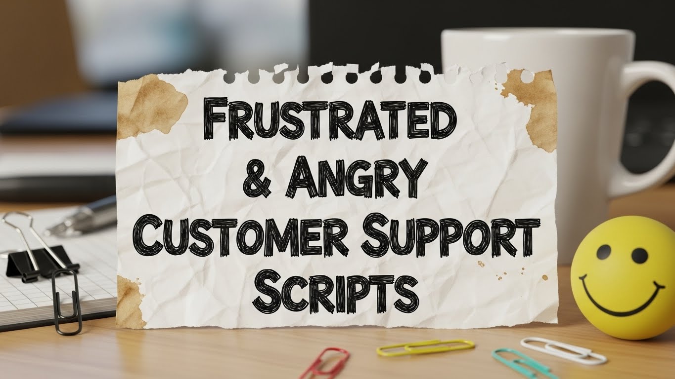 Frustrated & Angry Customer Scripts