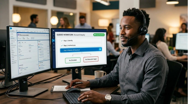 How Guided Workflows Improve Customer Effort Score
