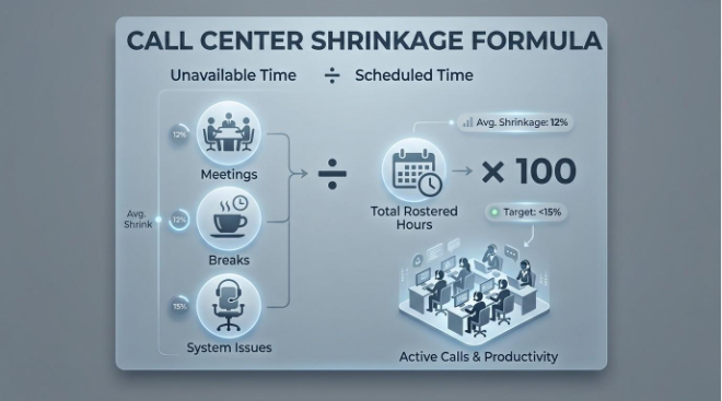 Call Center Shrinkage Formula 