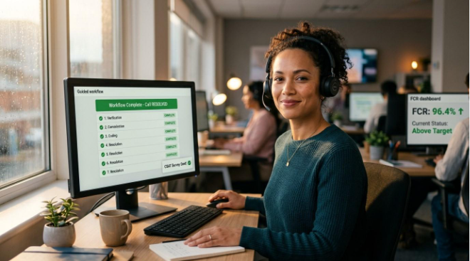 Track FCR Alongside AHT and CSAT Together